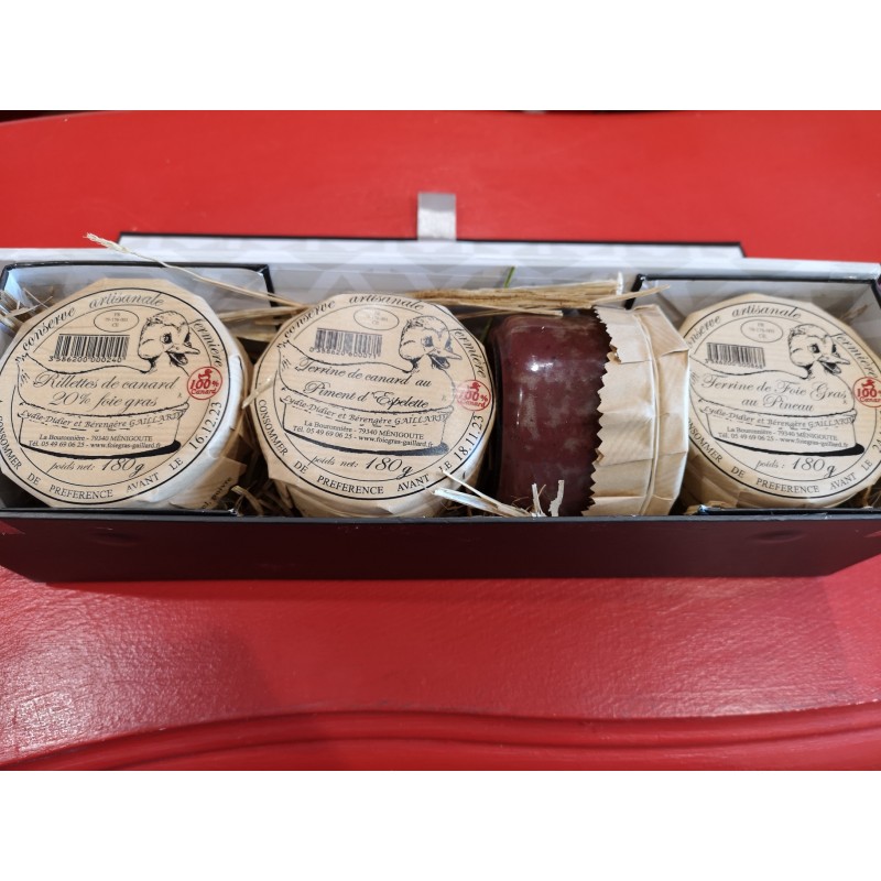 Coffret noir « Saveurs »
