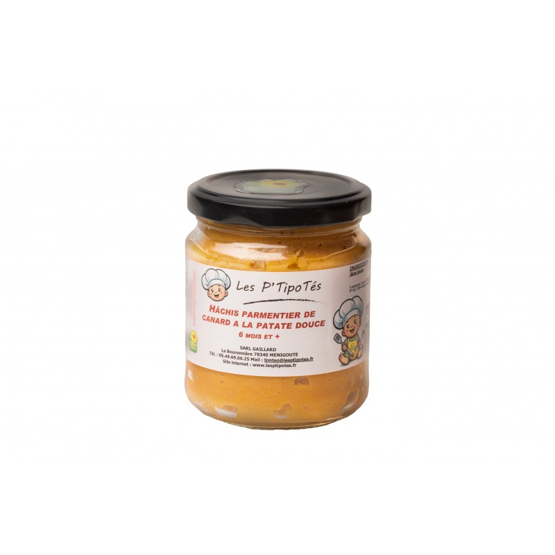 Parmentier de canard à la patate douce 200g